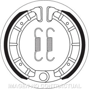 Mordaza de freno SBS P2206