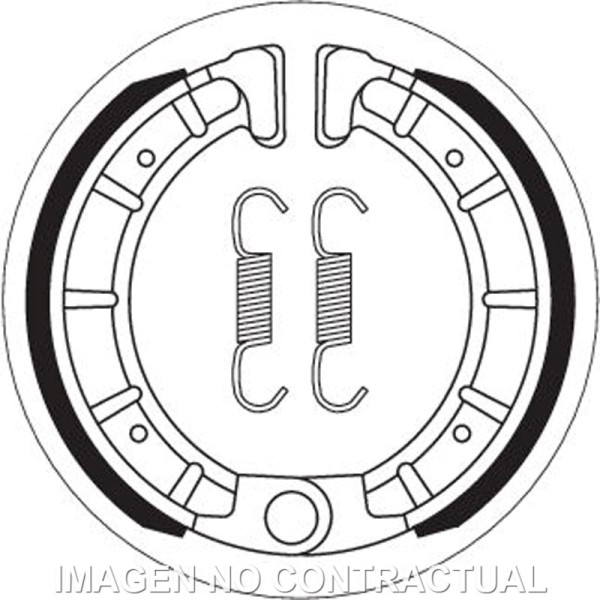 Mordaza de freno SBS P2206