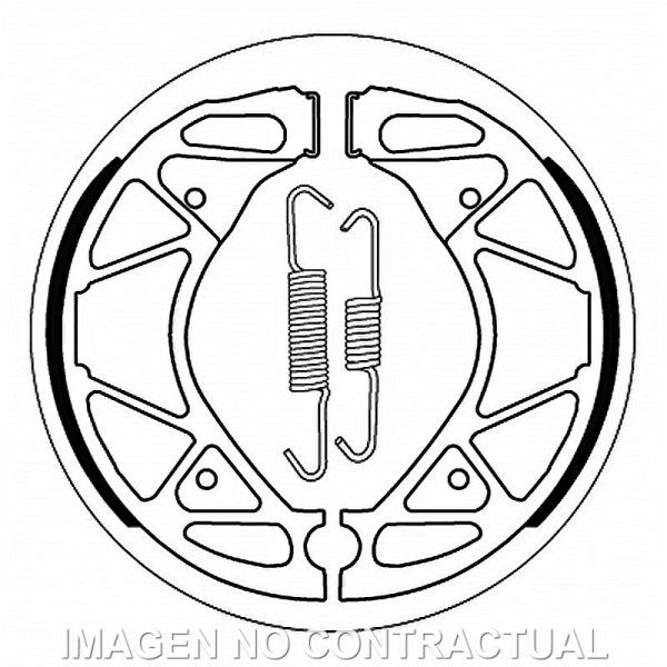 Mordaza de freno SBS P2209