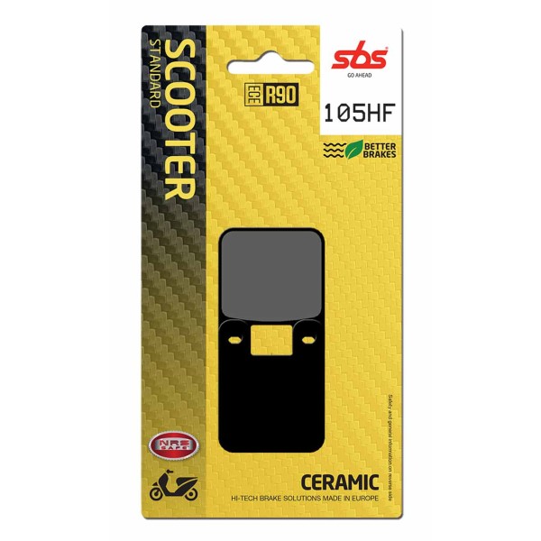 Pastilla de freno SBS P105-HF