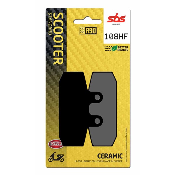 Pastilla de freno SBS P108-HF