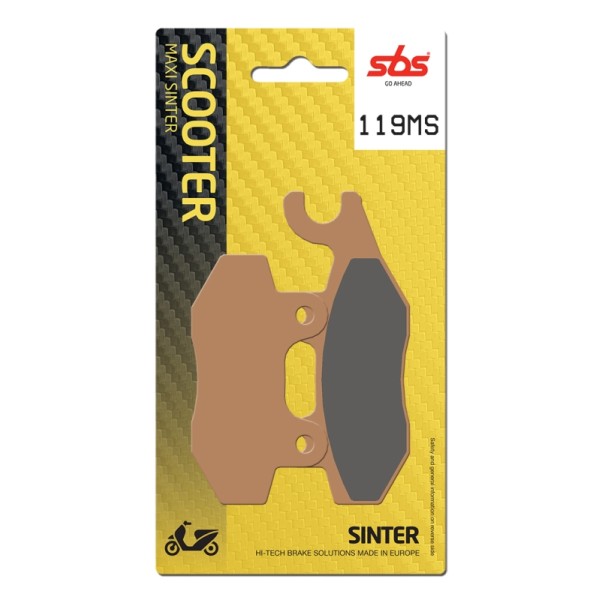 Pastilla de freno SBS P119-MS