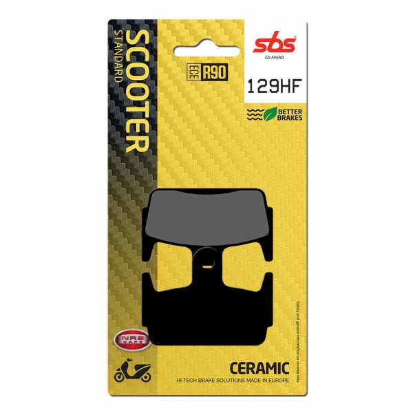 Pastilla de freno SBS P129-HF