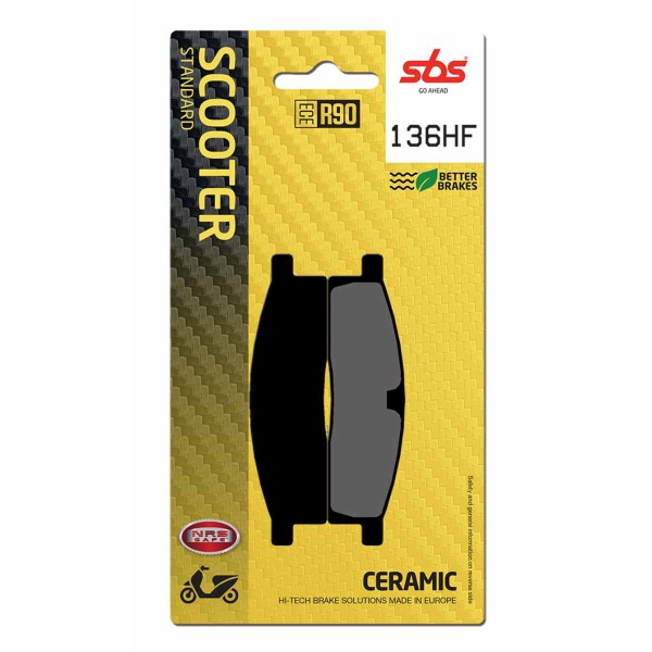 Pastilla de freno SBS P136-HF