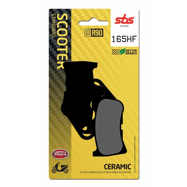 Pastilla de freno SBS P165-HF