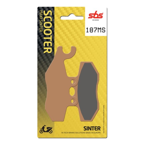 Pastilla de freno SBS P187-MS