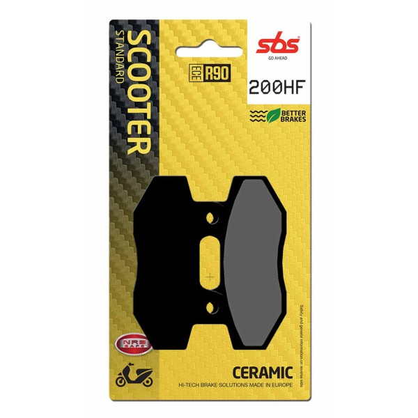 Pastilla de freno SBS P200-HF