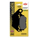 Pastilla de freno SBS P230-HF