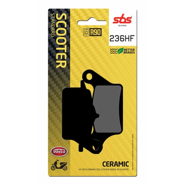 Pastilla de freno SBS P236-HF