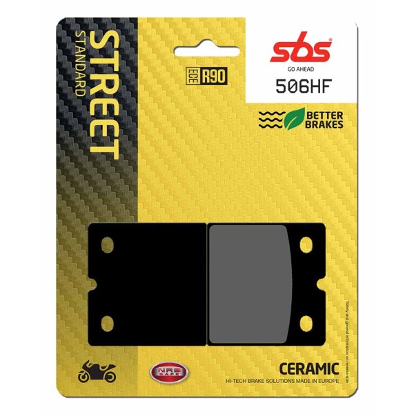Pastilla de freno SBS P506-HF