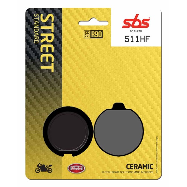 Pastilla de freno SBS P511-HF