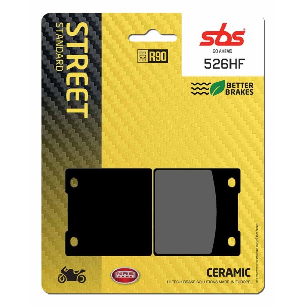 Pastilla de freno SBS P526-HF