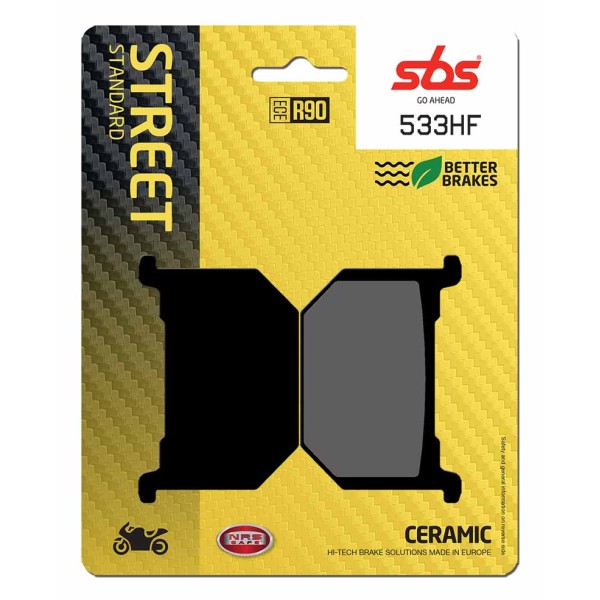 Pastilla de freno SBS P533-HF