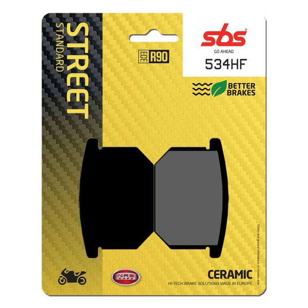 Pastilla de freno SBS P534-HF