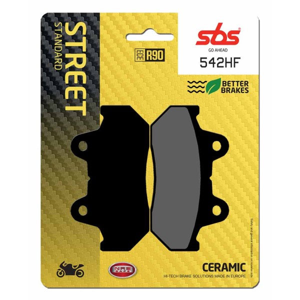 Pastilla de freno SBS P542-HF