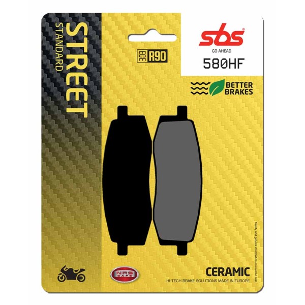 Pastilla de freno SBS P580-HF