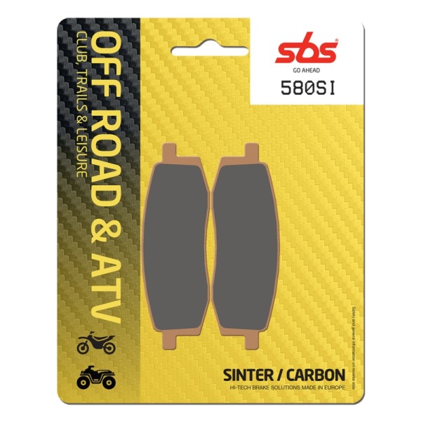 Pastilla de freno SBS P580-SI