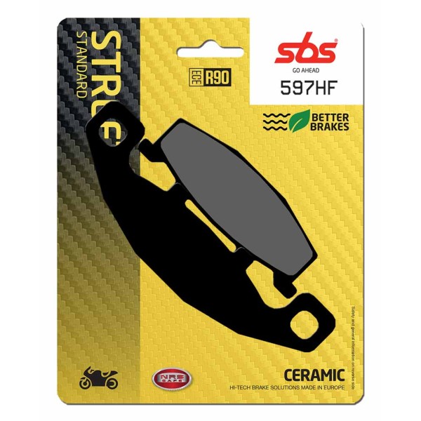 Pastilla de freno SBS P597-HF