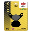 Pastilla de freno SBS P651-HF