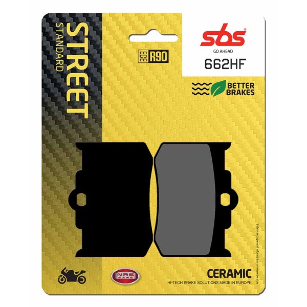 Pastilla de freno SBS P662-HF