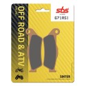 Pastilla de freno SBS P671-RSI