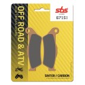 Pastilla de freno SBS P671-SI