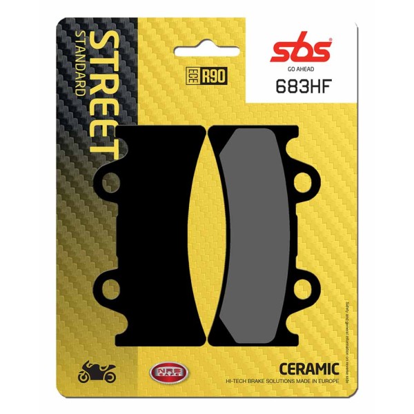 Pastilla de freno SBS P683-HF