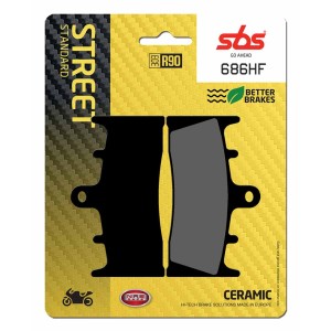 Pastilla de freno SBS P686-HF