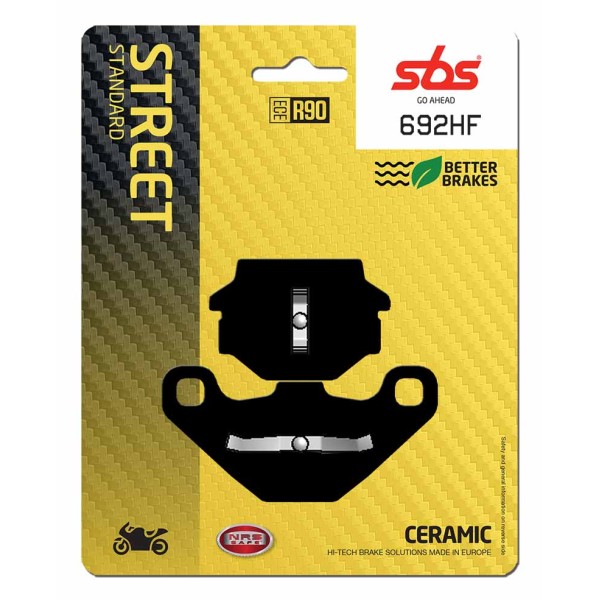 Pastilla de freno SBS P692-HF