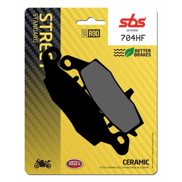Pastilla de freno SBS P704-HF