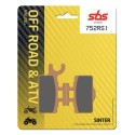 Pastilla de freno SBS P752-RSI