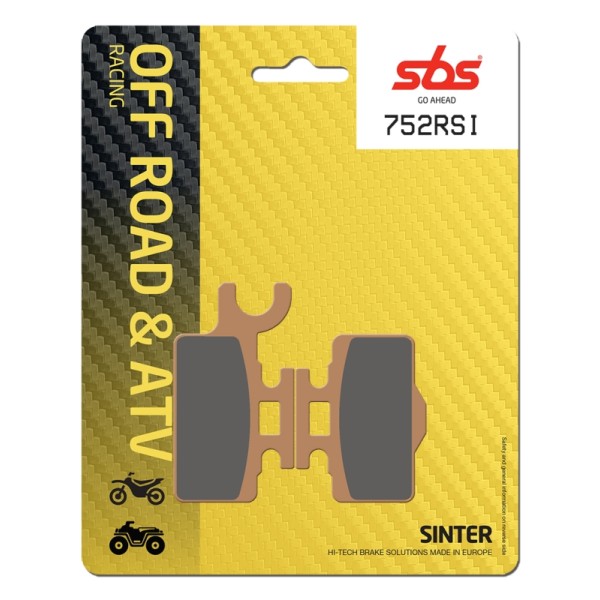 Pastilla de freno SBS P752-RSI