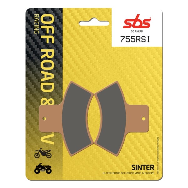 Pastilla de freno SBS P755-RSI