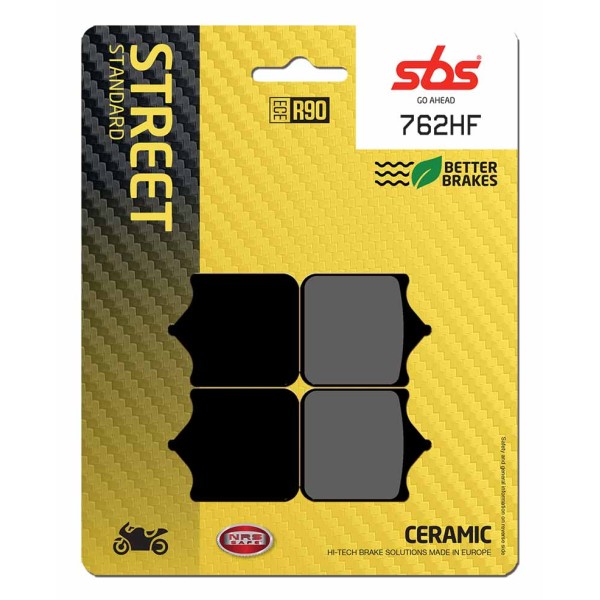 Pastilla de freno SBS P762-HF