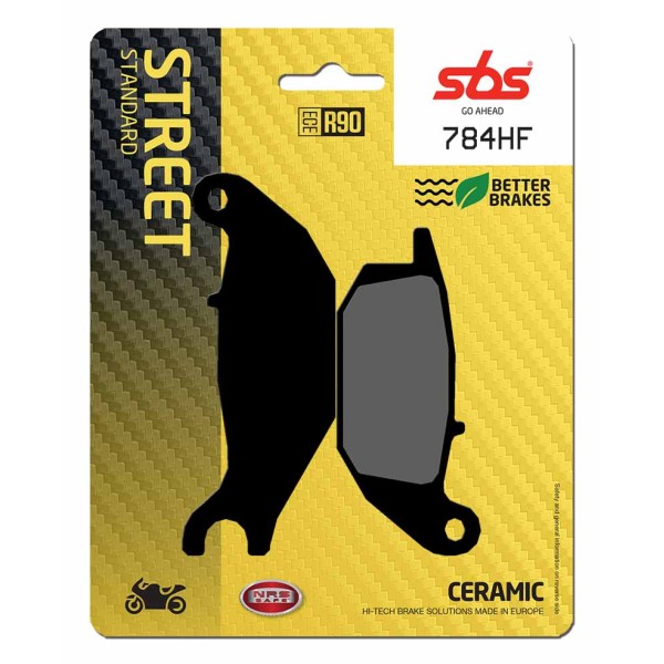 Pastilla de freno SBS P784-HF