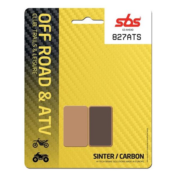 Pastilla de freno SBS P827-ATS