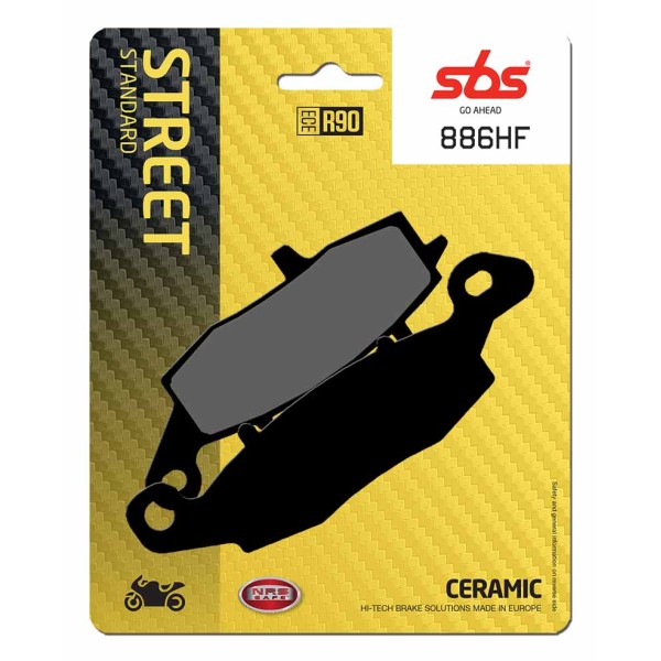 Pastilla de freno SBS P886-HF