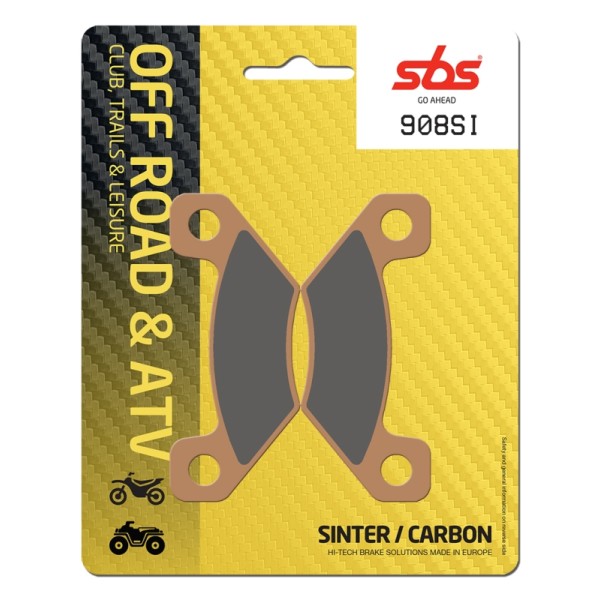 Pastilla de freno SBS P908-SI