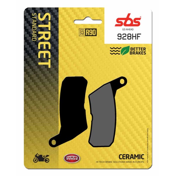 Pastilla de freno SBS P928-HF