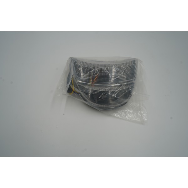 Piloto trasero blanco de leds con intermitentes integrados Ermax 910101070