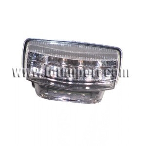 Piloto trasero blanco de leds con intermitentes integrados Ermax 910101097