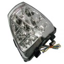 Piloto trasero blanco de leds con intermitentes integrados Ermax 910101122