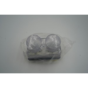 Piloto trasero blanco de leds con intermitentes integrados Ermax 910201044