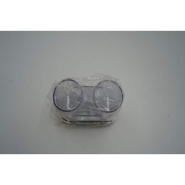 Piloto trasero blanco de leds con intermitentes integrados Ermax 910201053