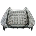 Piloto trasero blanco de leds con intermitentes integrados Ermax 910201092