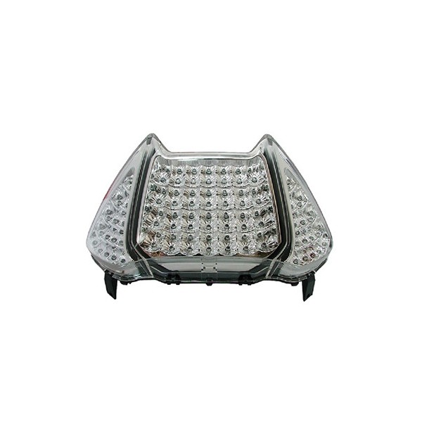 Piloto trasero blanco de leds con intermitentes integrados Ermax 910201092