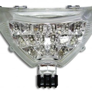 Piloto trasero blanco de leds con intermitentes integrados Ermax 910401075