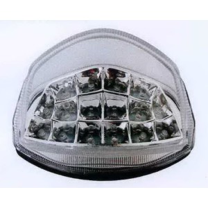 Piloto trasero blanco de leds con intermitentes integrados Ermax 910401076