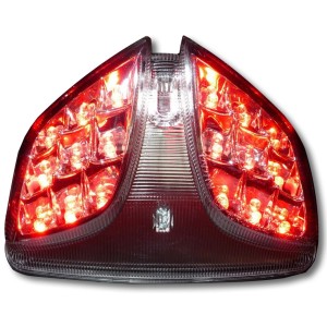 Piloto trasero blanco de leds con intermitentes integrados Ermax 910401092