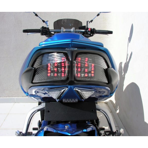 Piloto trasero blanco de leds con intermitentes integrados Ermax 910201082